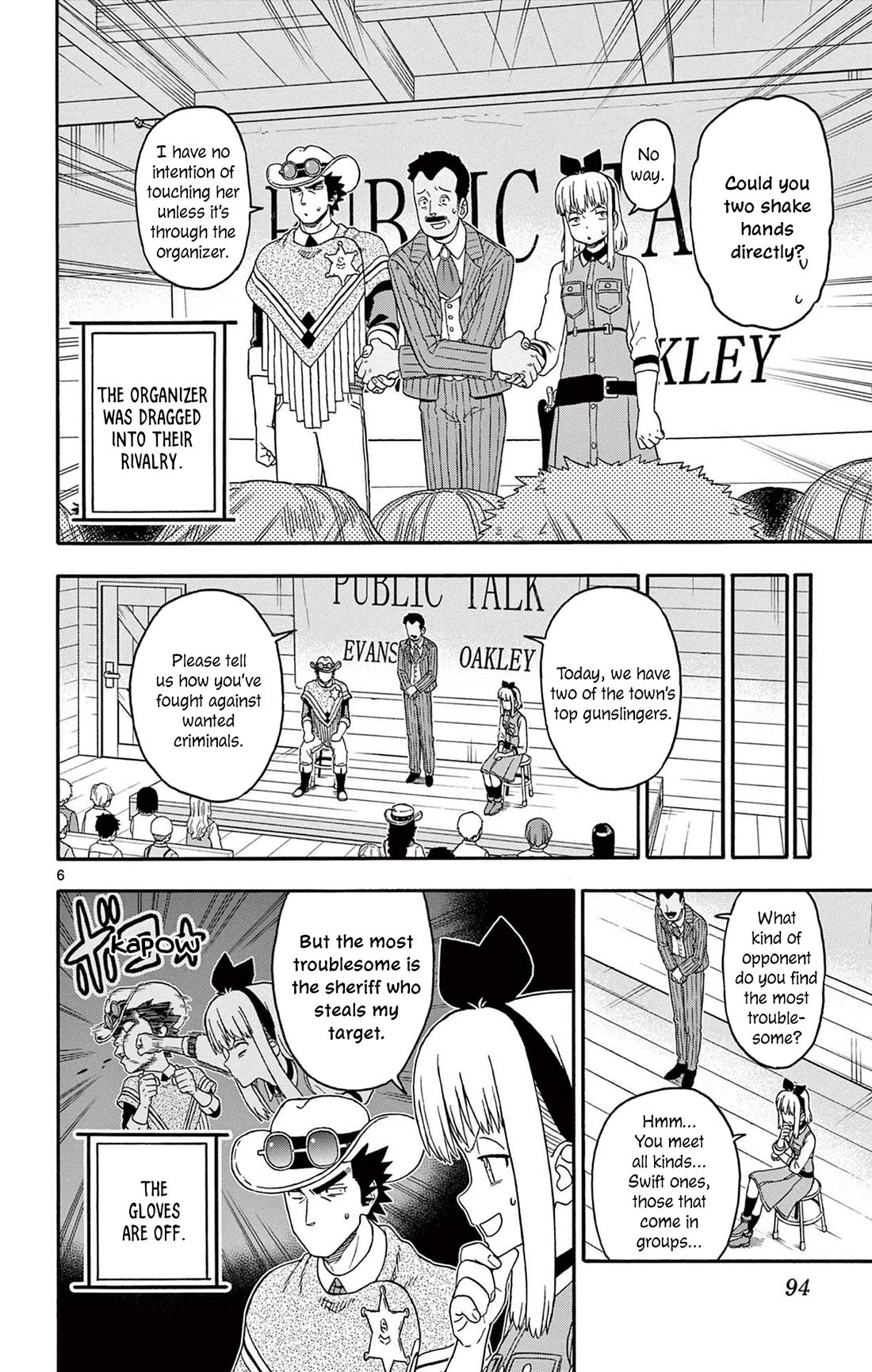 Hoankan Evans no Uso Chapter 236 page 6 - Chapter 236: Sheriff and Bounty Hunter Does Not Get Along