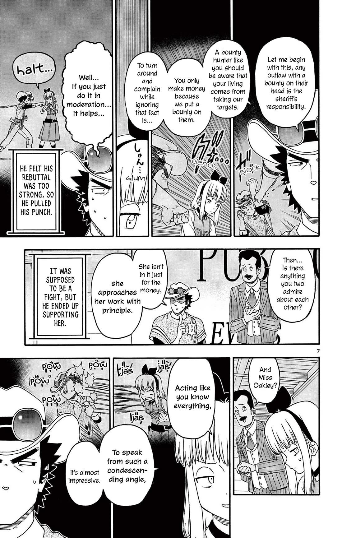 Hoankan Evans no Uso Chapter 236 page 7 - Chapter 236: Sheriff and Bounty Hunter Does Not Get Along