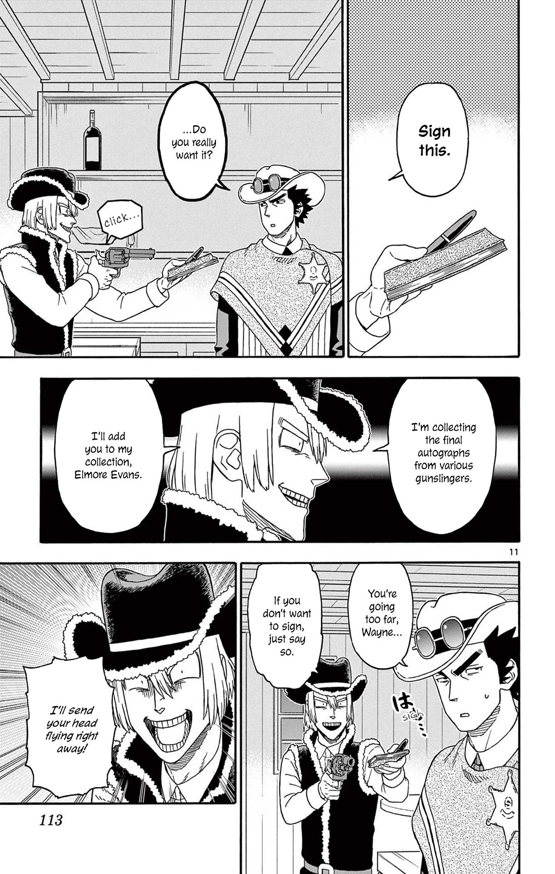 Hoankan Evans no Uso Chapter 237 page 11 - Chapter 237: The Former Deputy Holds No Respect