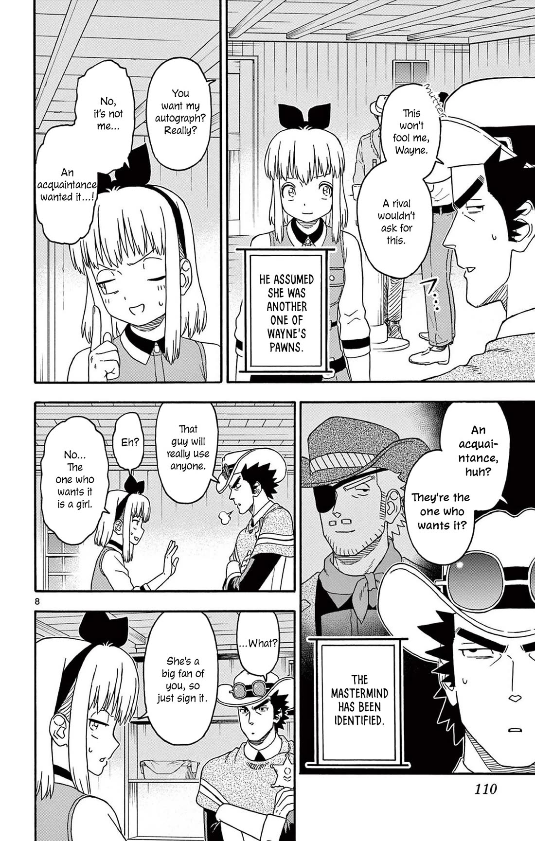 Hoankan Evans no Uso Chapter 237 page 8 - Chapter 237: The Former Deputy Holds No Respect