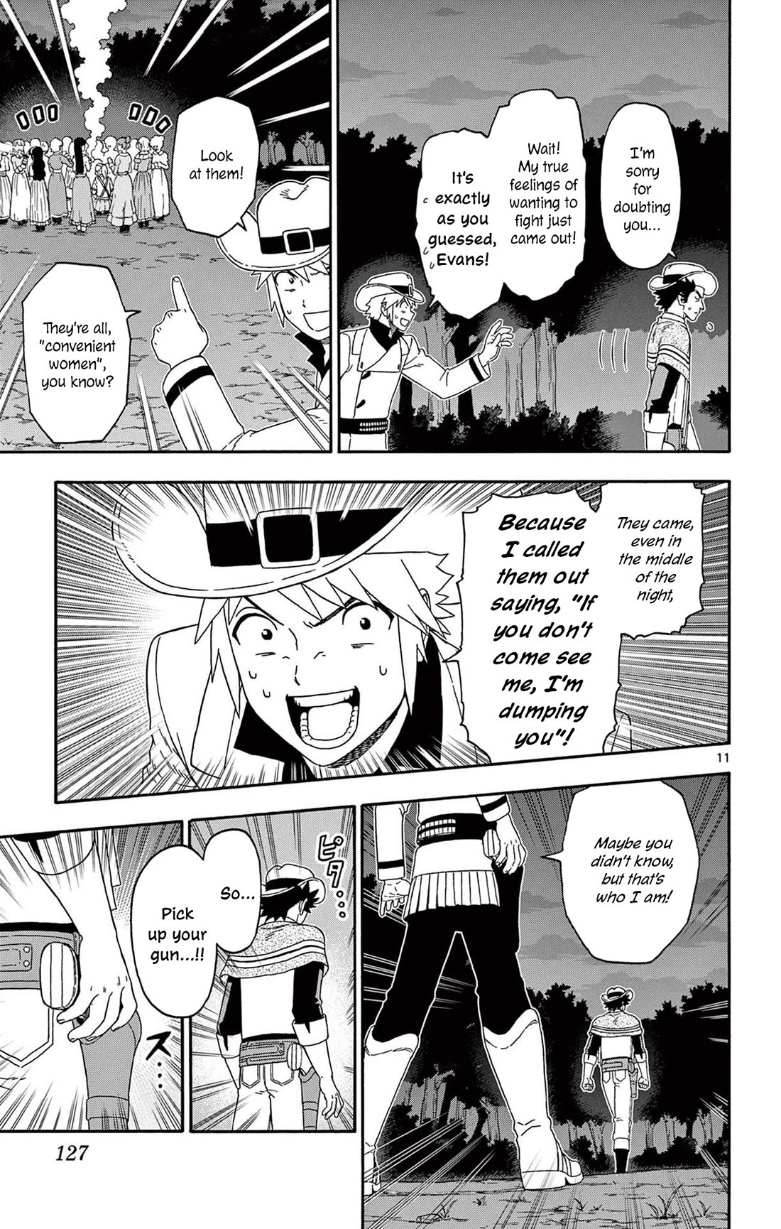 Hoankan Evans no Uso Chapter 238 page 11 - Chapter 238: He Can't Play the Villain