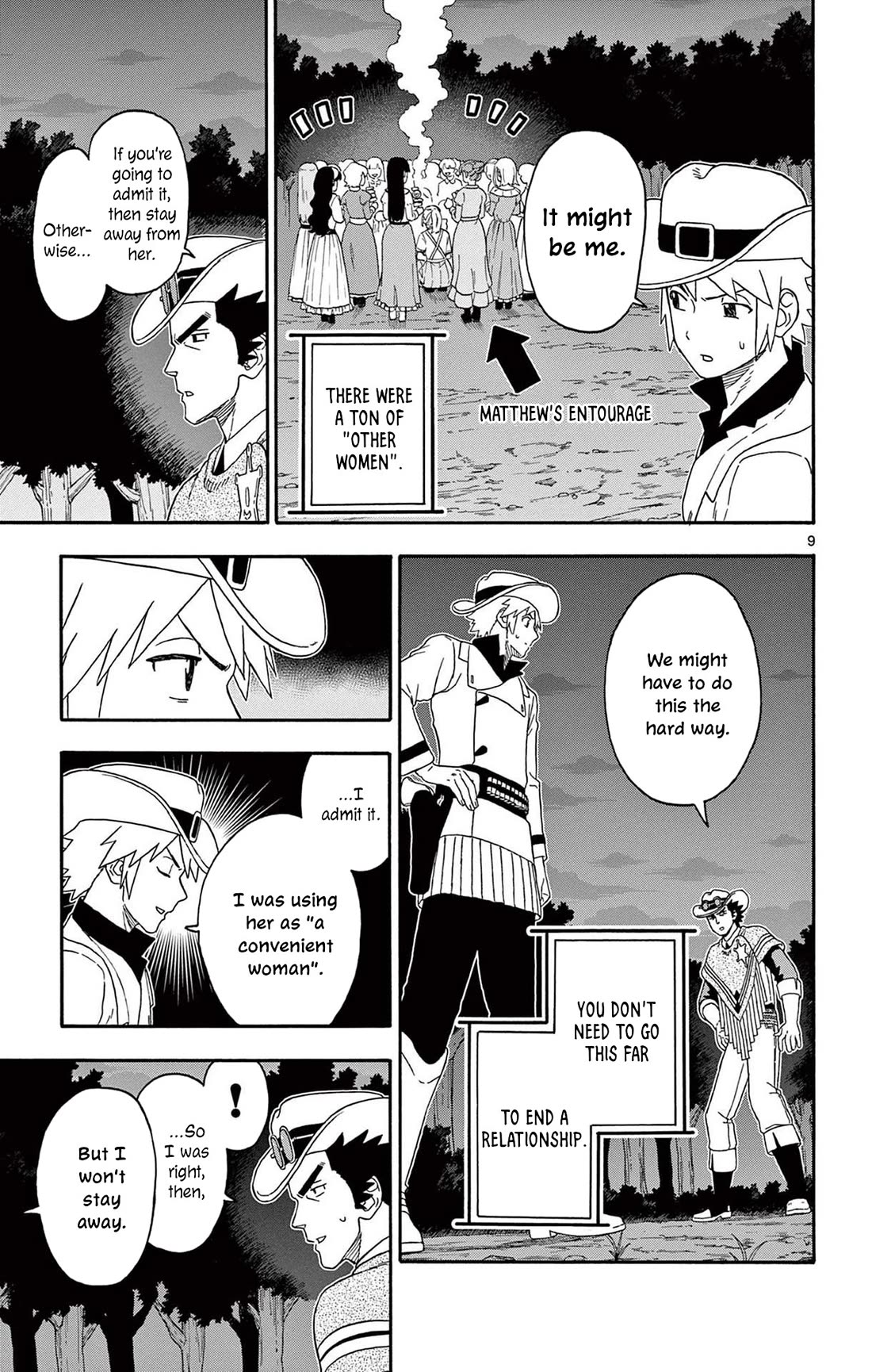 Hoankan Evans no Uso Chapter 238 page 9 - Chapter 238: He Can't Play the Villain