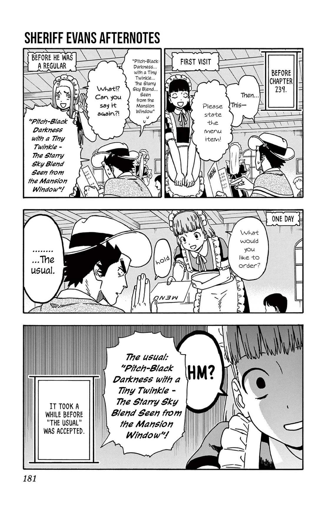 Hoankan Evans no Uso Chapter 241.5 page 6 - Chapter 241.5: Omake