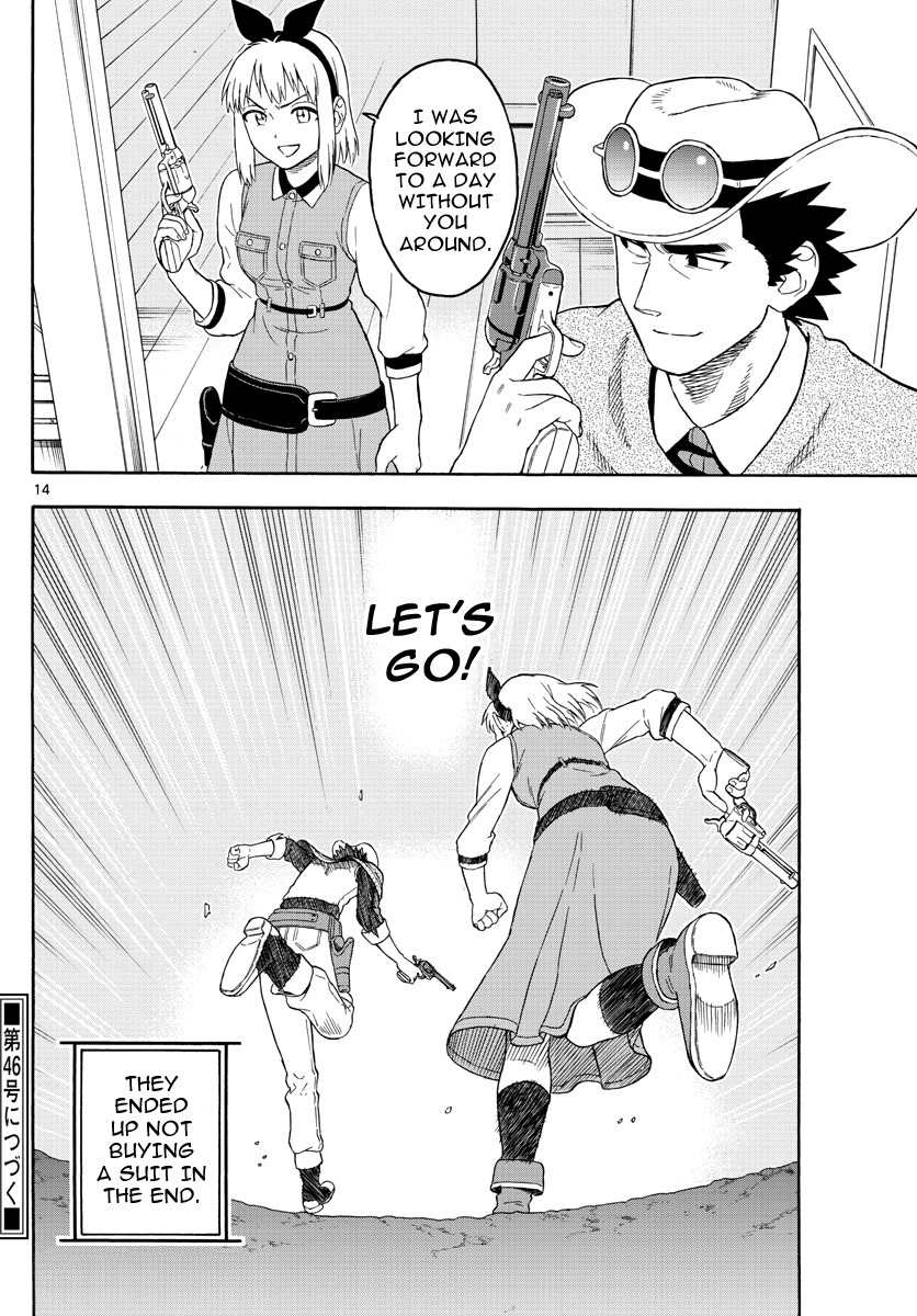 Hoankan Evans no Uso Chapter 25 page 14 - Chapter 25: A Sheriff Never Gets Too Proud