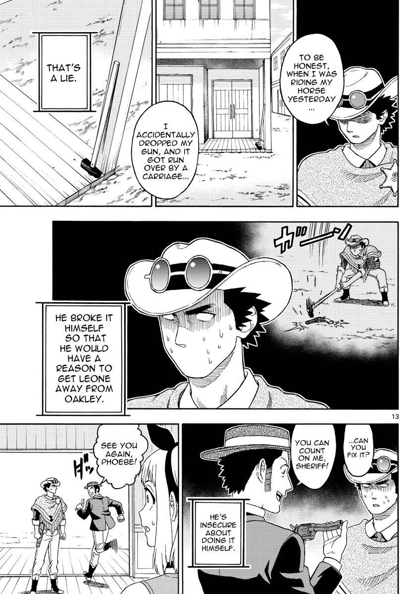 Hoankan Evans no Uso Chapter 27 page 13 - Chapter 27: A Gunsmith Doesn't Care For Attention