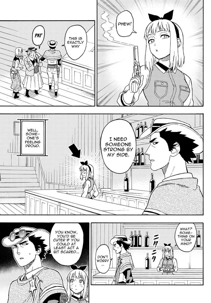 Hoankan Evans no Uso Chapter 35 page 13 - Chapter 35: A Sheriff Doesn't Talk About His Ideals