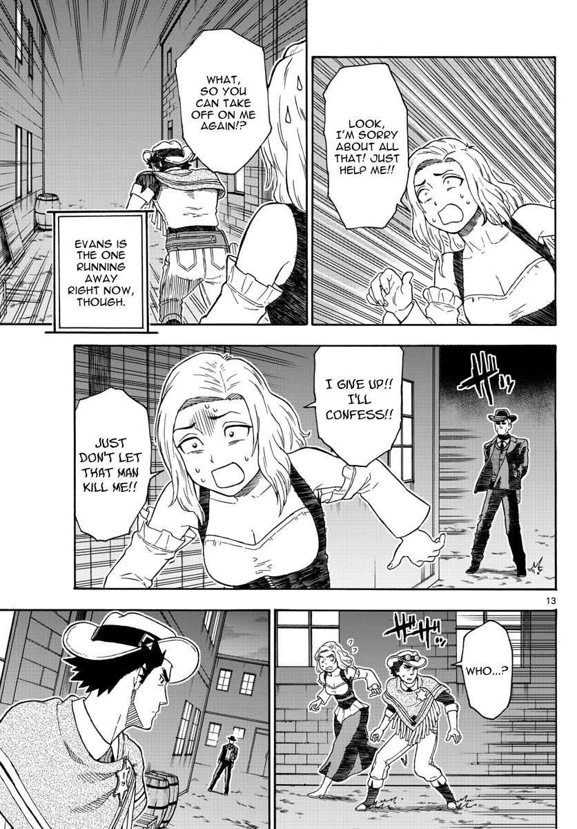 Hoankan Evans no Uso Chapter 49 page 13 - Chapter 49: A Sheriff Doesn't Get Into Misunderstandings