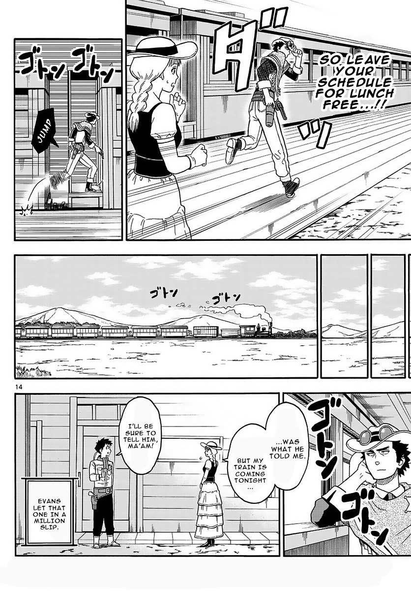 Hoankan Evans no Uso Chapter 5 page 14 - Chapter 5: A Sheriff Doesn't Have Free Time
