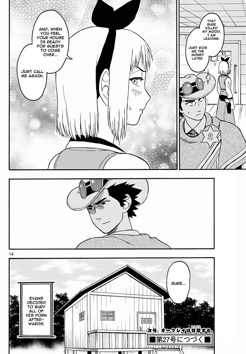 Hoankan Evans no Uso Chapter 6 page 14 - Chapter 6: A Sheriff Doesn't Is Always Prepared
