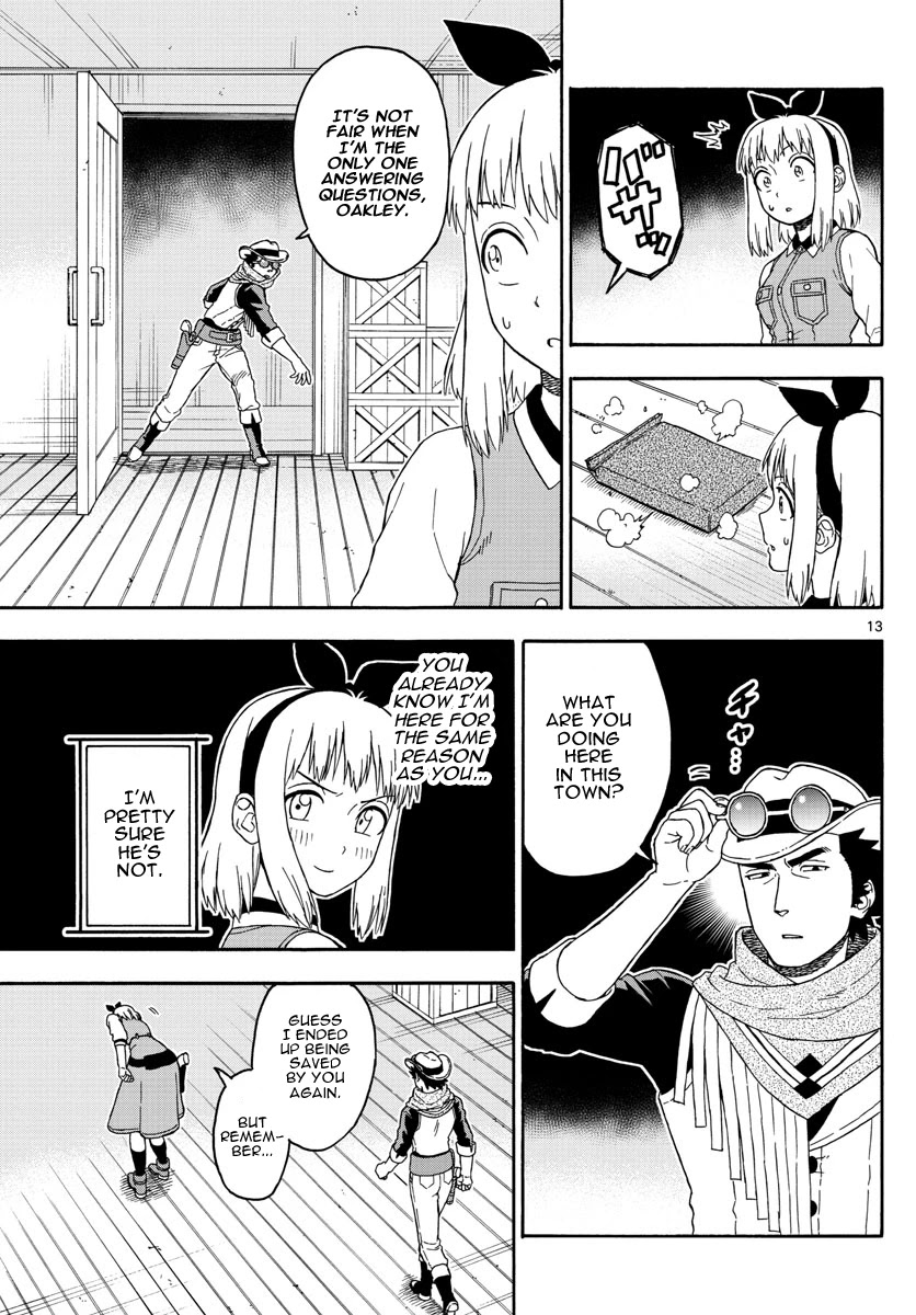 Hoankan Evans no Uso Chapter 60 page 13 - Chapter 60: A Sheriff Always Has A Good Reason To Go To The Next Town