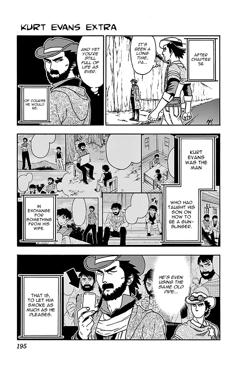 Hoankan Evans no Uso Chapter 61.5 page 3 - Chapter 61.5: Sheriff Evans' Postscript
