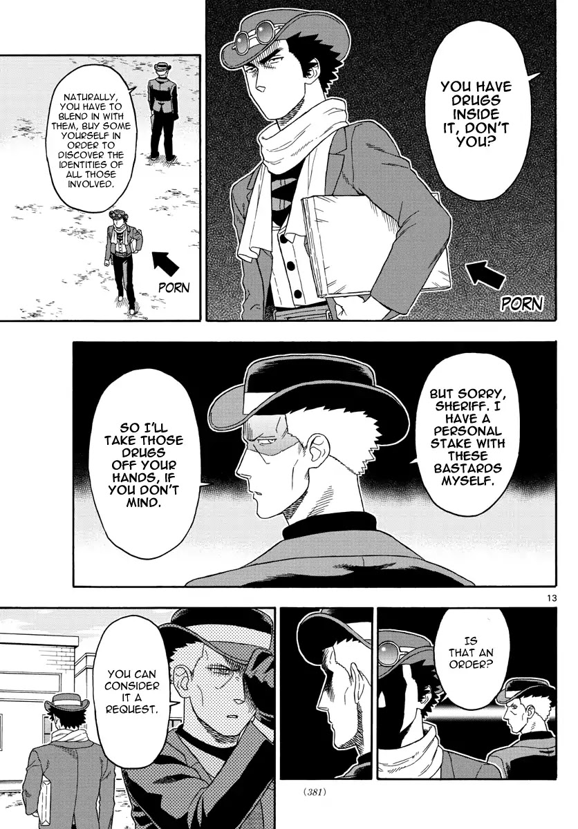 Hoankan Evans no Uso Chapter 75 page 13 - Chapter 75: A Sheriff Doesn't Leave Things Unfinished