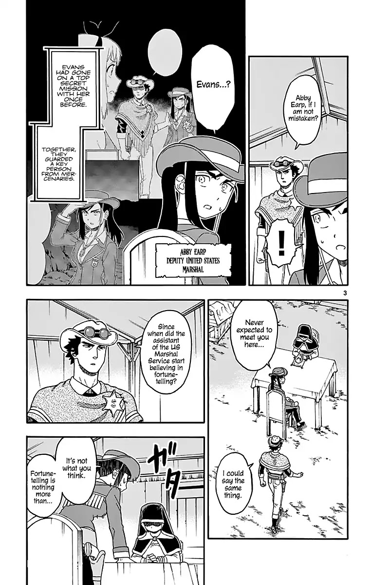 Hoankan Evans no Uso Chapter 76 page 4 - Chapter 76: A Sheriff Does Not Care About Fortune-Telling