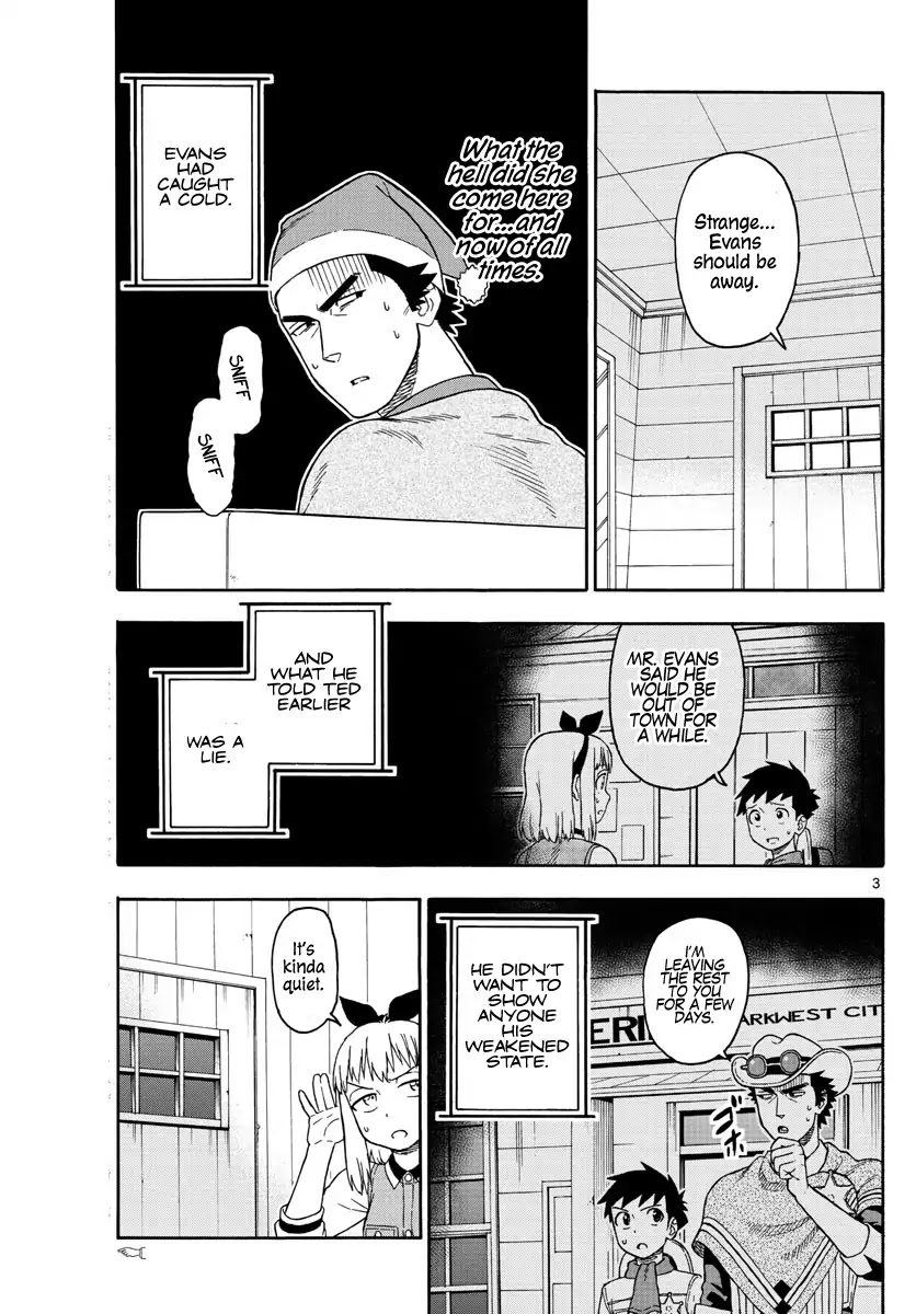 Hoankan Evans no Uso Chapter 77 page 4 - Chapter 77: A Sheriff Never Ignores his Health