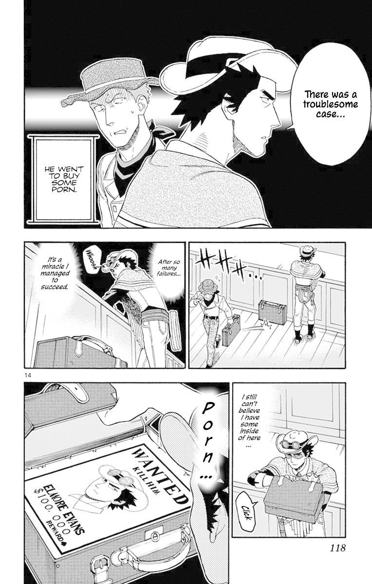 Hoankan Evans no Uso Chapter 81 page 14 - Chapter 81: Two Bags Part 1