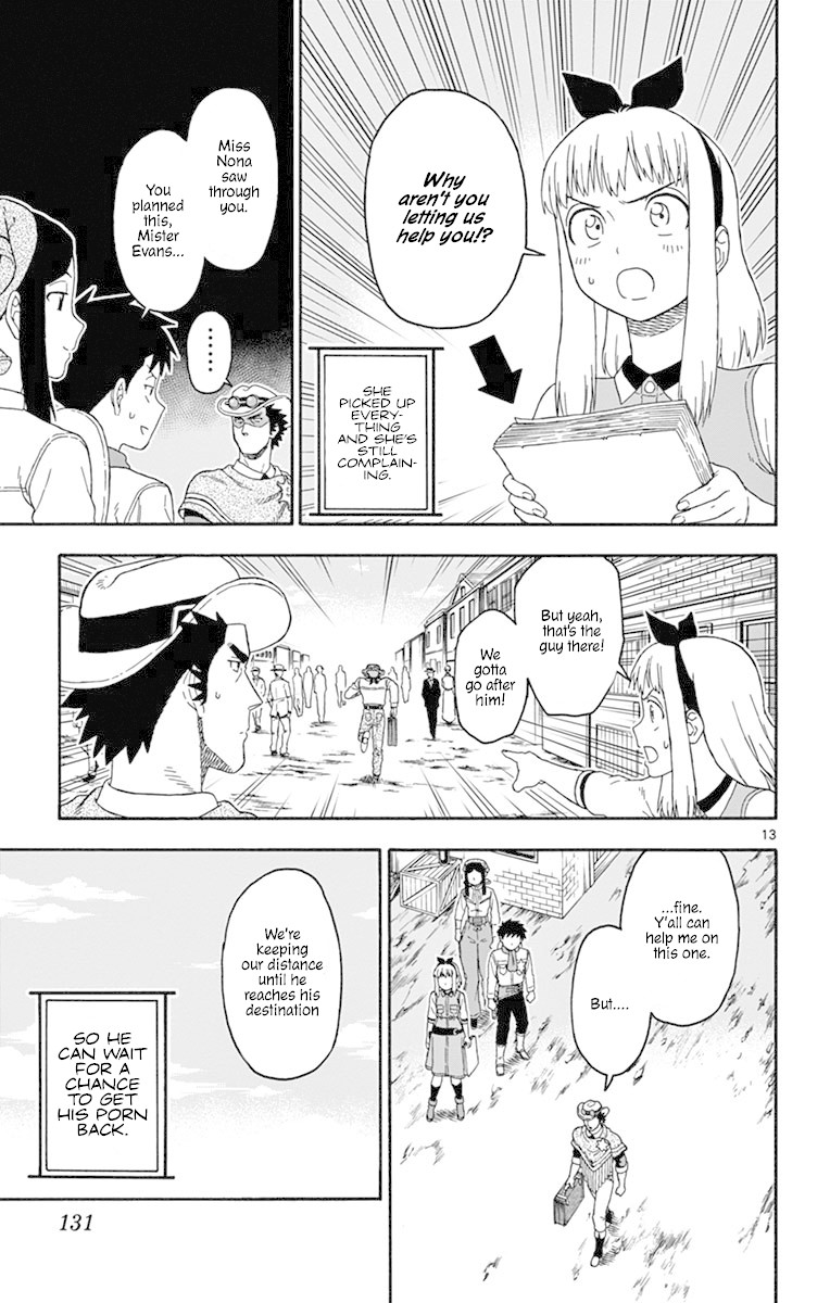Hoankan Evans no Uso Chapter 82 page 13 - Chapter 82: Two Bags Part 2