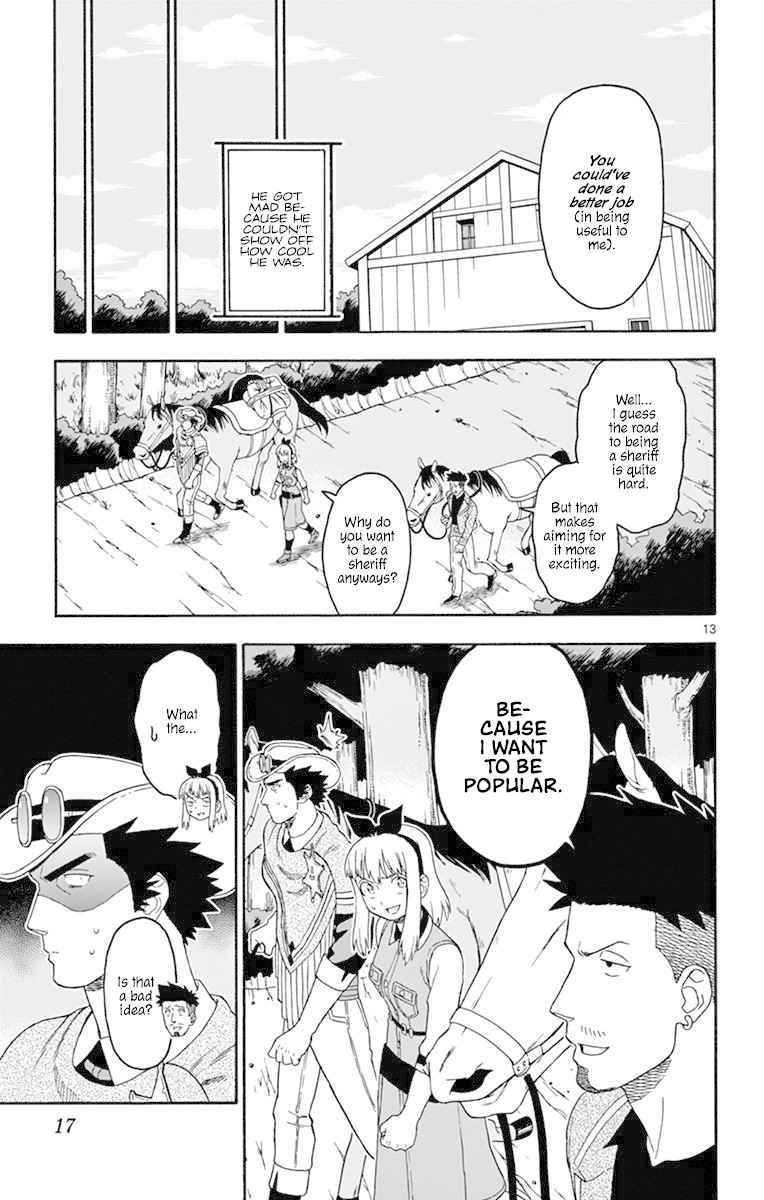 Hoankan Evans no Uso Chapter 86 page 13 - Chapter 86: The Road To Sheriffdom Is Not Easy