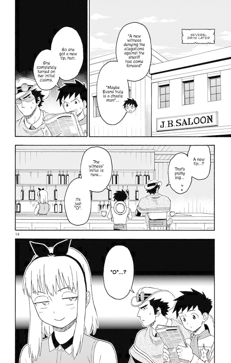 Hoankan Evans no Uso Chapter 87 page 14 - Chapter 87: A Sheriff Never Fears Infamy