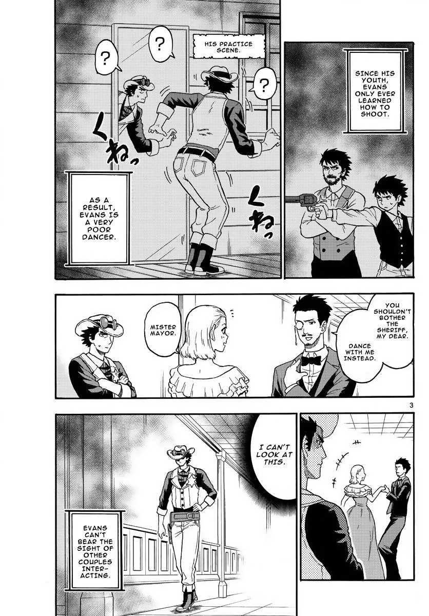 Hoankan Evans no Uso Chapter 9 page 3 - Chapter 9: A Sheriff Doesn't Dance Sheriff Evan's Postscript