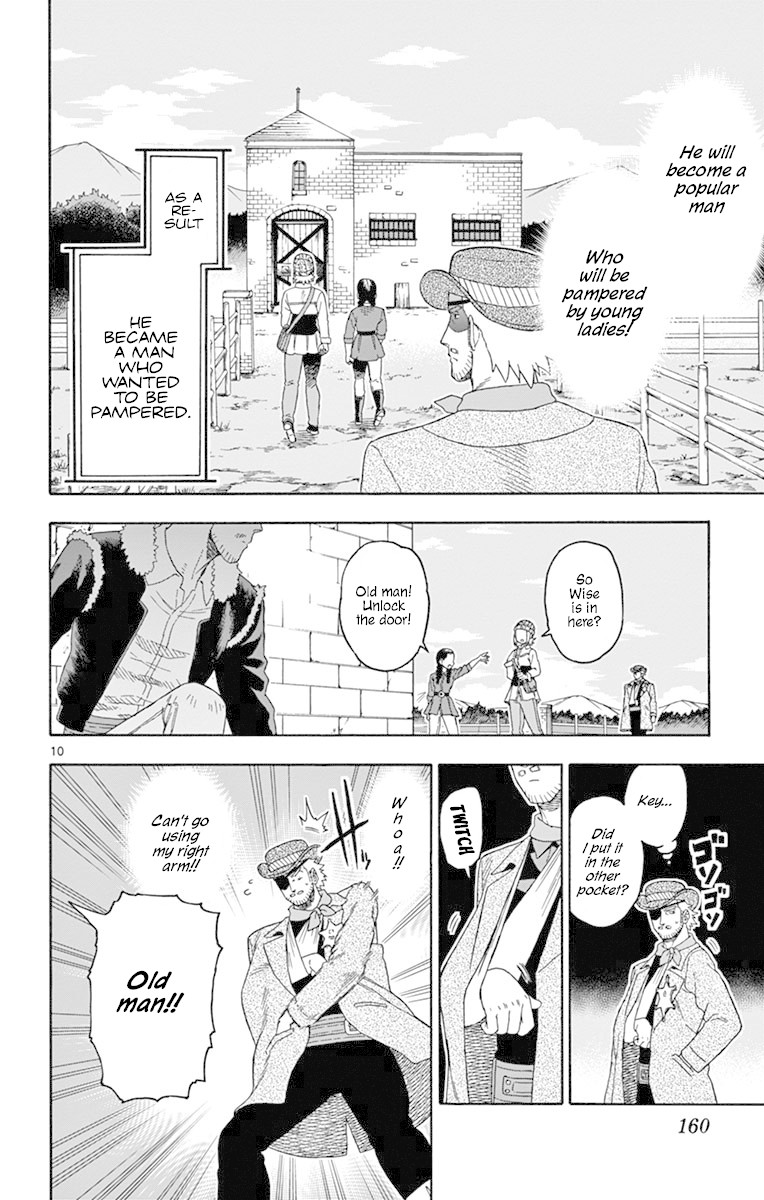 Hoankan Evans no Uso Chapter 96 page 10 - Chapter 96: One Arm is Enough for an Excellent Sheriff