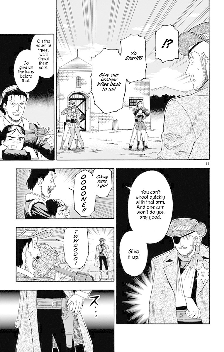 Hoankan Evans no Uso Chapter 96 page 11 - Chapter 96: One Arm is Enough for an Excellent Sheriff