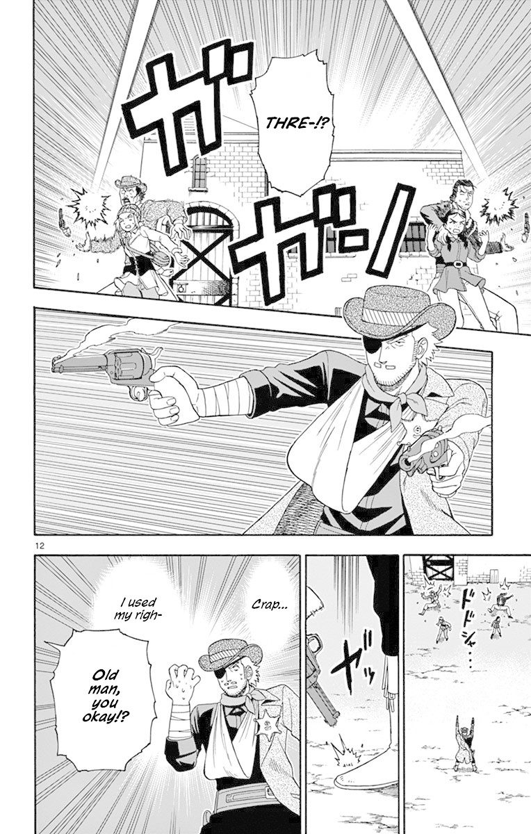 Hoankan Evans no Uso Chapter 96 page 12 - Chapter 96: One Arm is Enough for an Excellent Sheriff