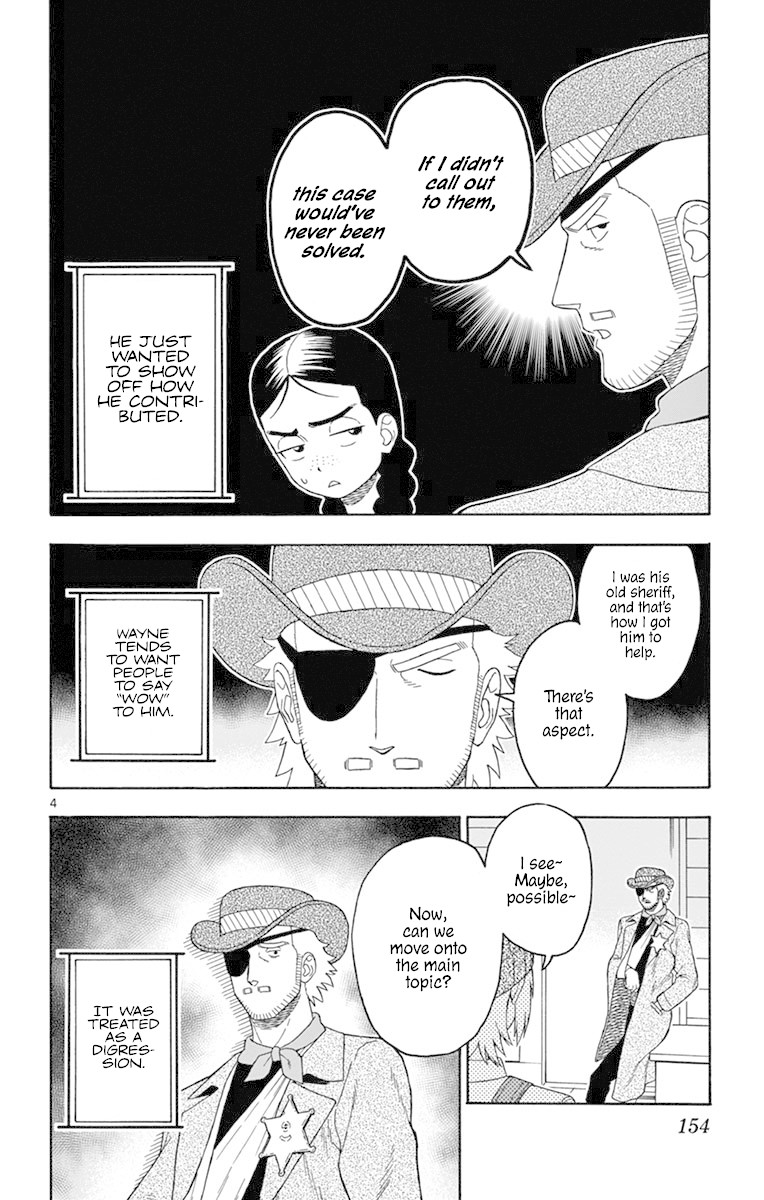 Hoankan Evans no Uso Chapter 96 page 4 - Chapter 96: One Arm is Enough for an Excellent Sheriff