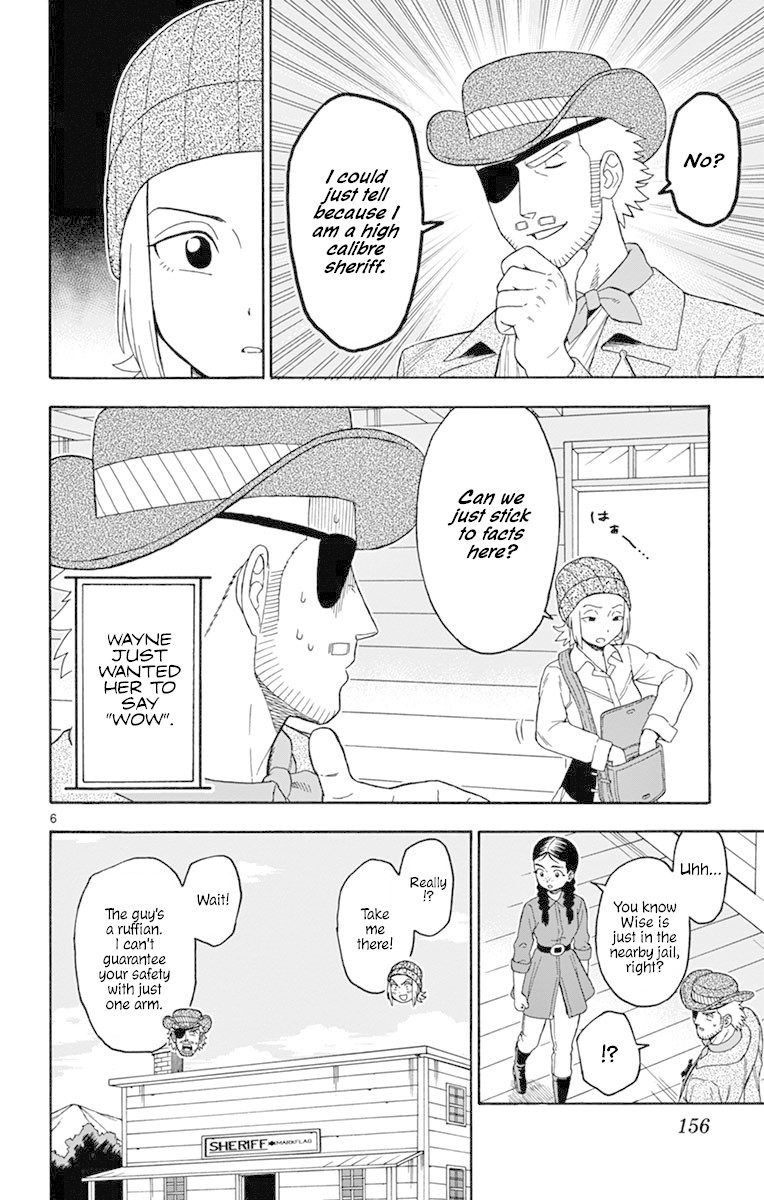 Hoankan Evans no Uso Chapter 96 page 6 - Chapter 96: One Arm is Enough for an Excellent Sheriff