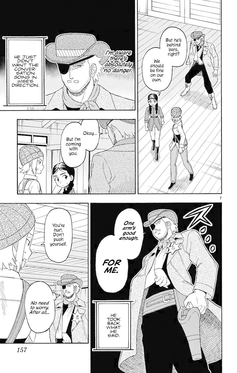 Hoankan Evans no Uso Chapter 96 page 7 - Chapter 96: One Arm is Enough for an Excellent Sheriff