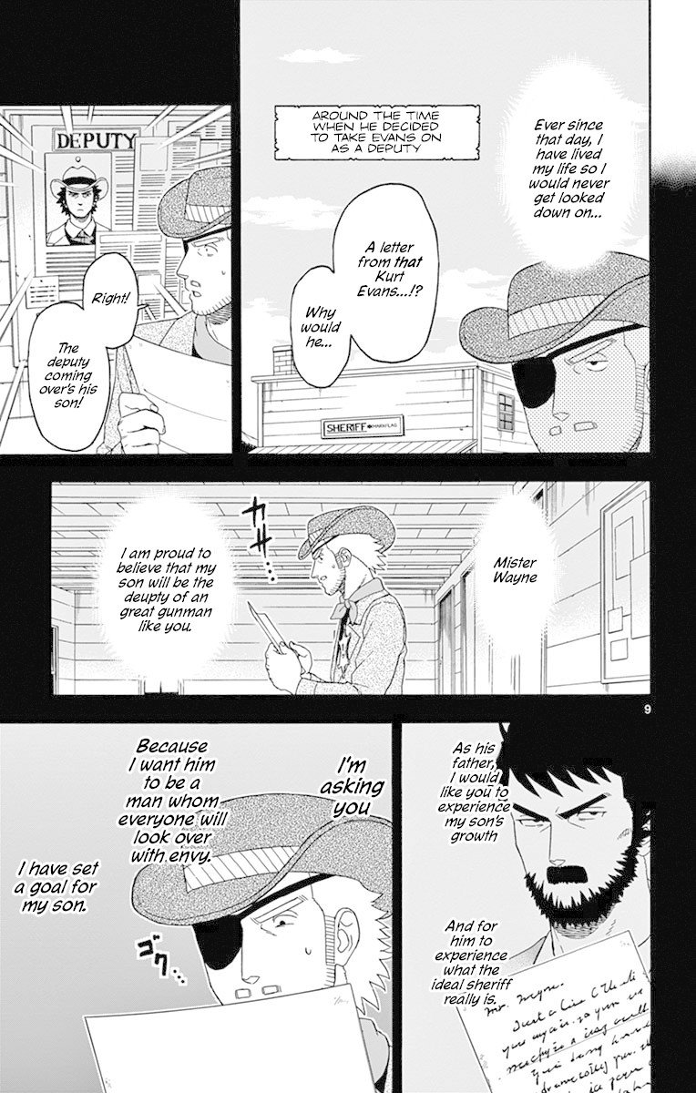 Hoankan Evans no Uso Chapter 96 page 9 - Chapter 96: One Arm is Enough for an Excellent Sheriff