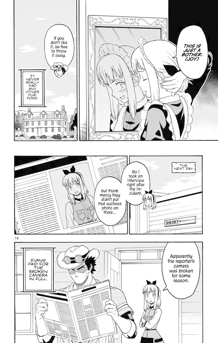 Hoankan Evans no Uso Chapter 99 page 14 - Chapter 99: A Bounty Hunter Doesn't Mind Her Clothes