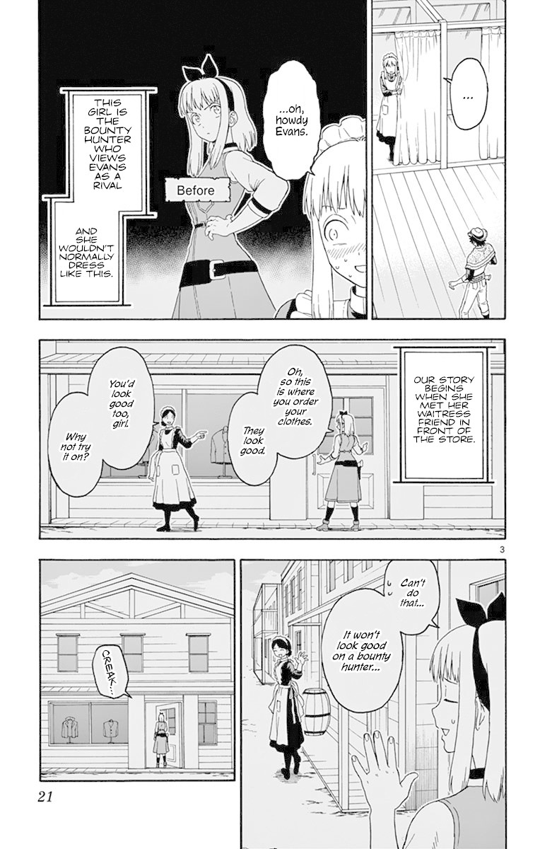Hoankan Evans no Uso Chapter 99 page 3 - Chapter 99: A Bounty Hunter Doesn't Mind Her Clothes