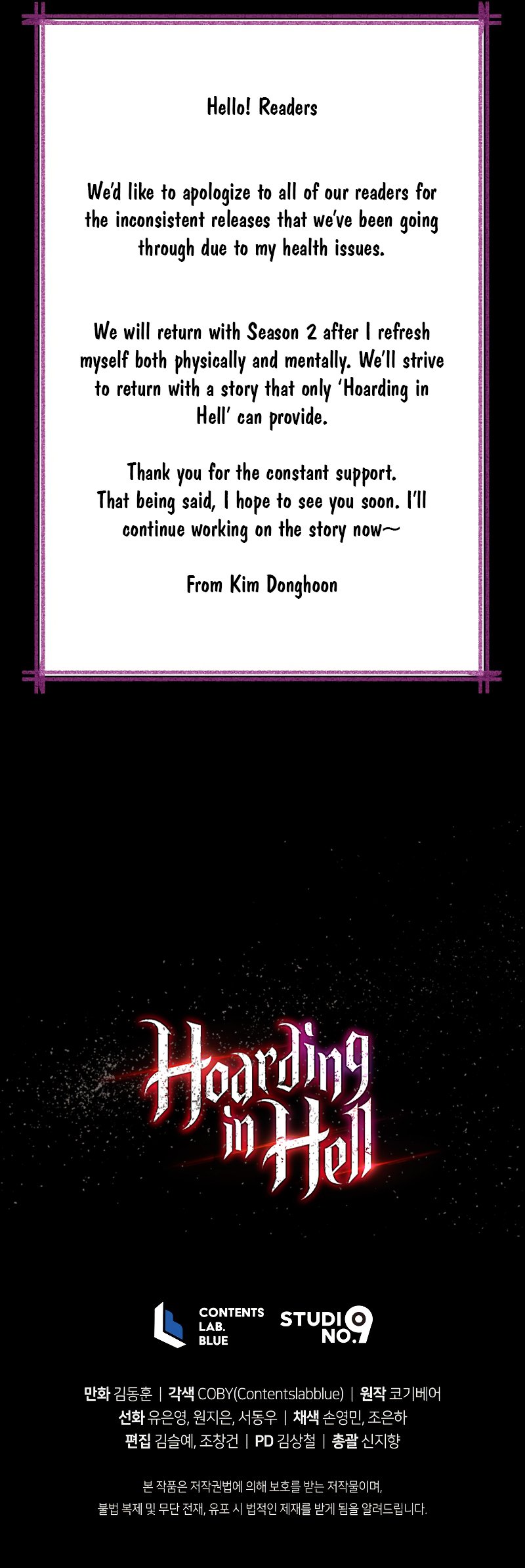 Hoarding in Hell Chapter 40 page 61 - Chapter 40 (S1 END)
