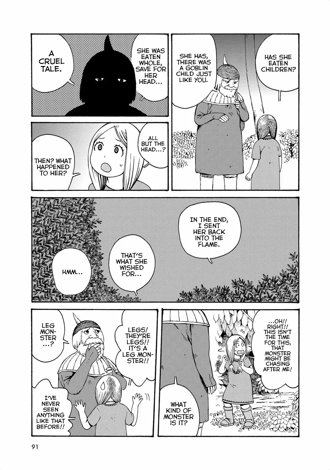 Hobgoblin - Majo to Futari Chapter 7 page 6 - Chapter 7: Pauline and the Leg Monster