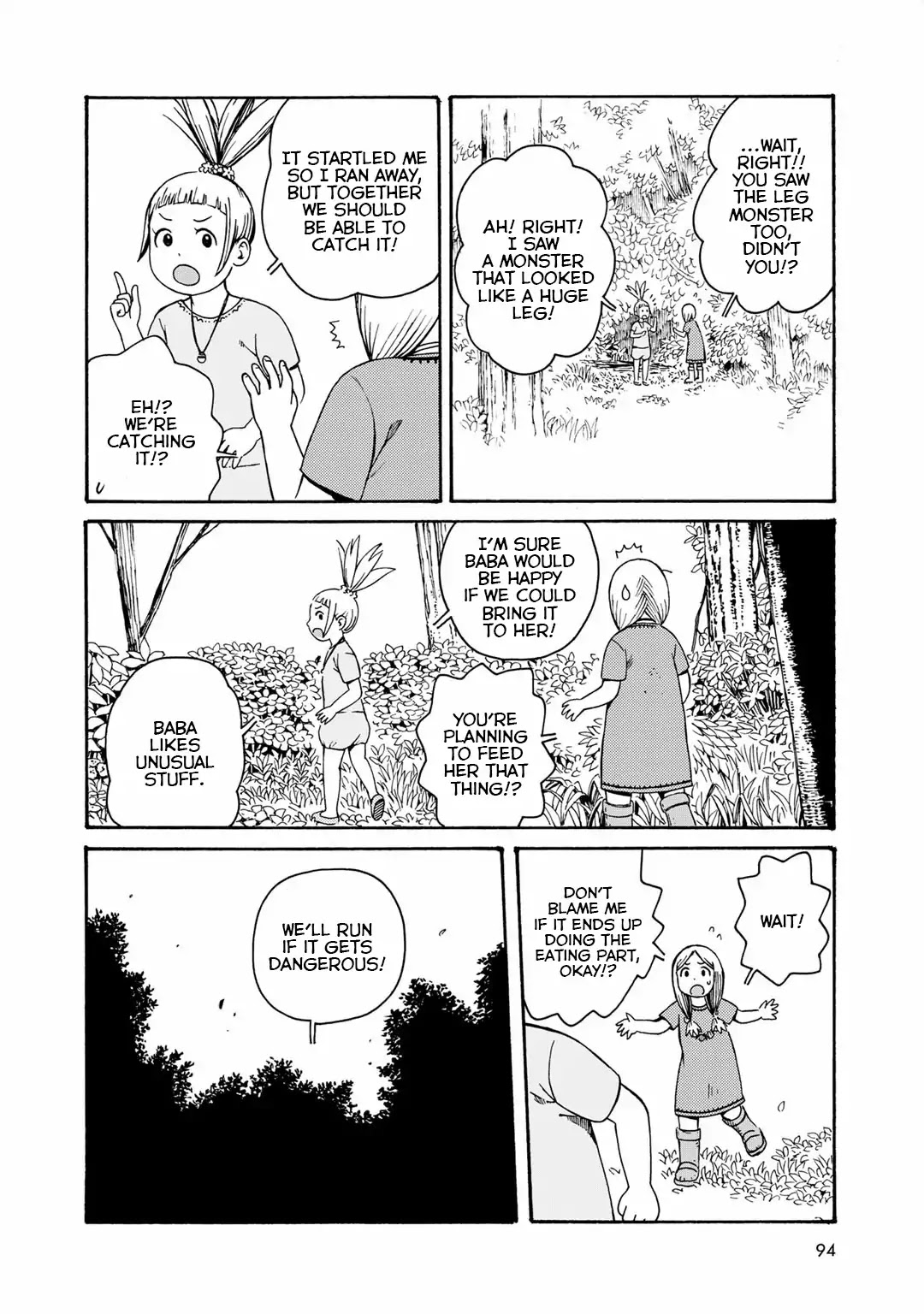 Hobgoblin - Majo to Futari Chapter 7 page 9 - Chapter 7: Pauline and the Leg Monster
