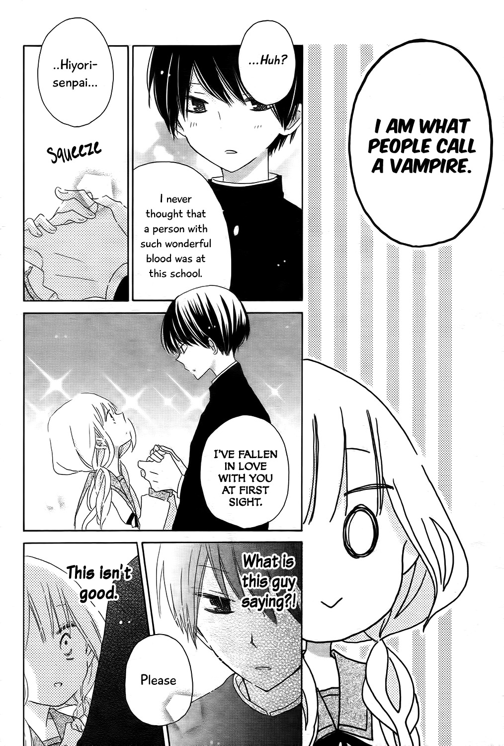 Hokenshitsu no Kageyama-kun Chapter 1 page 12 - Chapter 1