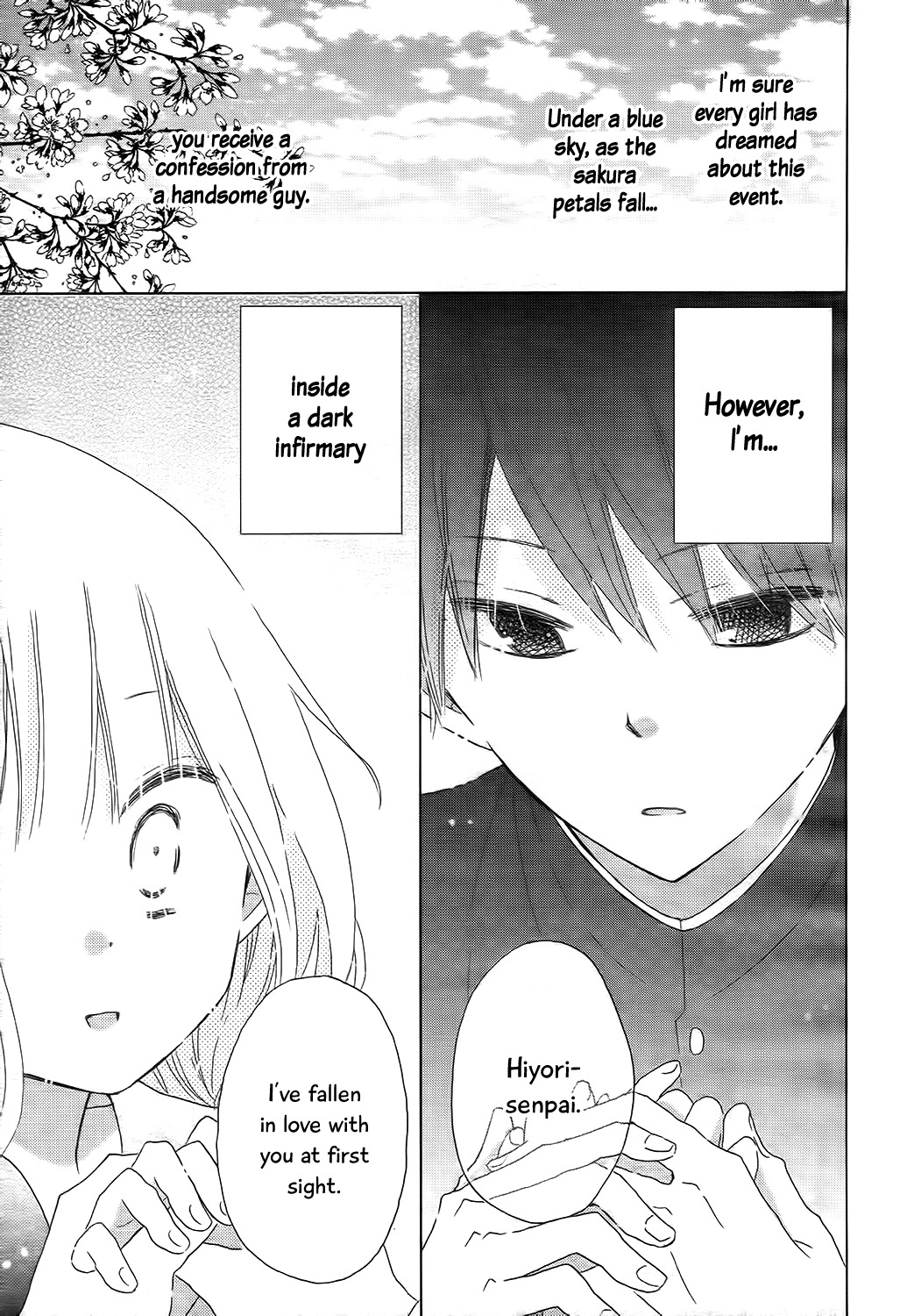 Hokenshitsu no Kageyama-kun Chapter 1 page 5 - Chapter 1