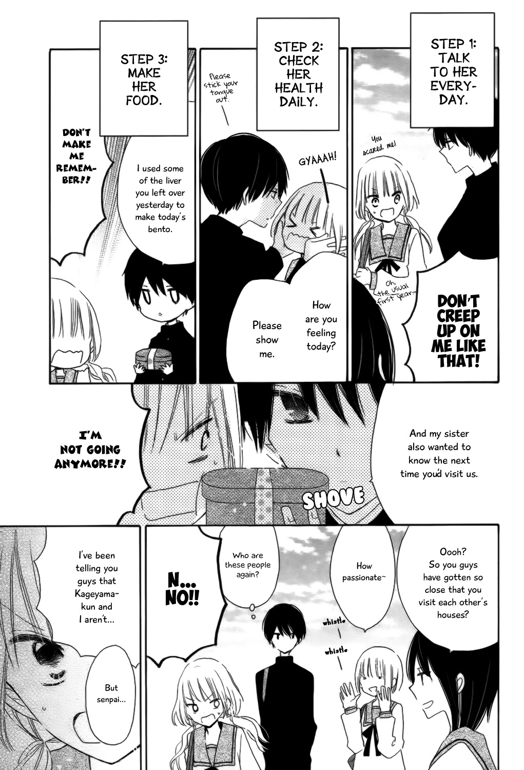 Hokenshitsu no Kageyama-kun Chapter 4 page 9 - Chapter 4