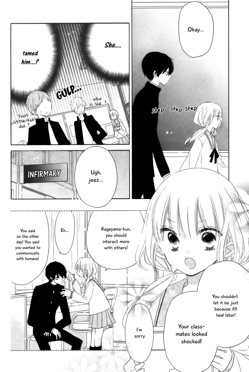 Hokenshitsu no Kageyama-kun Chapter 5 page 6 - Chapter 5