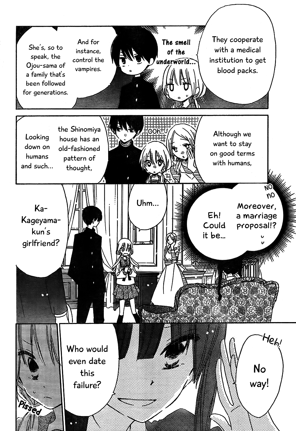 Hokenshitsu no Kageyama-kun Chapter 7 page 14 - Chapter 7