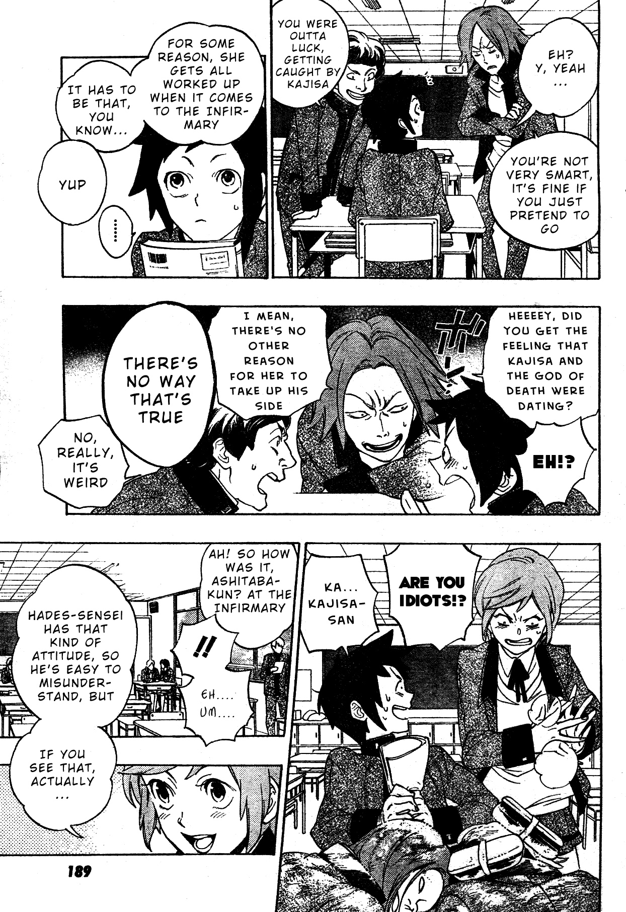 Hokenshitsu no Shinigami Chapter 0 page 14 - Chapter 0: Oneshot