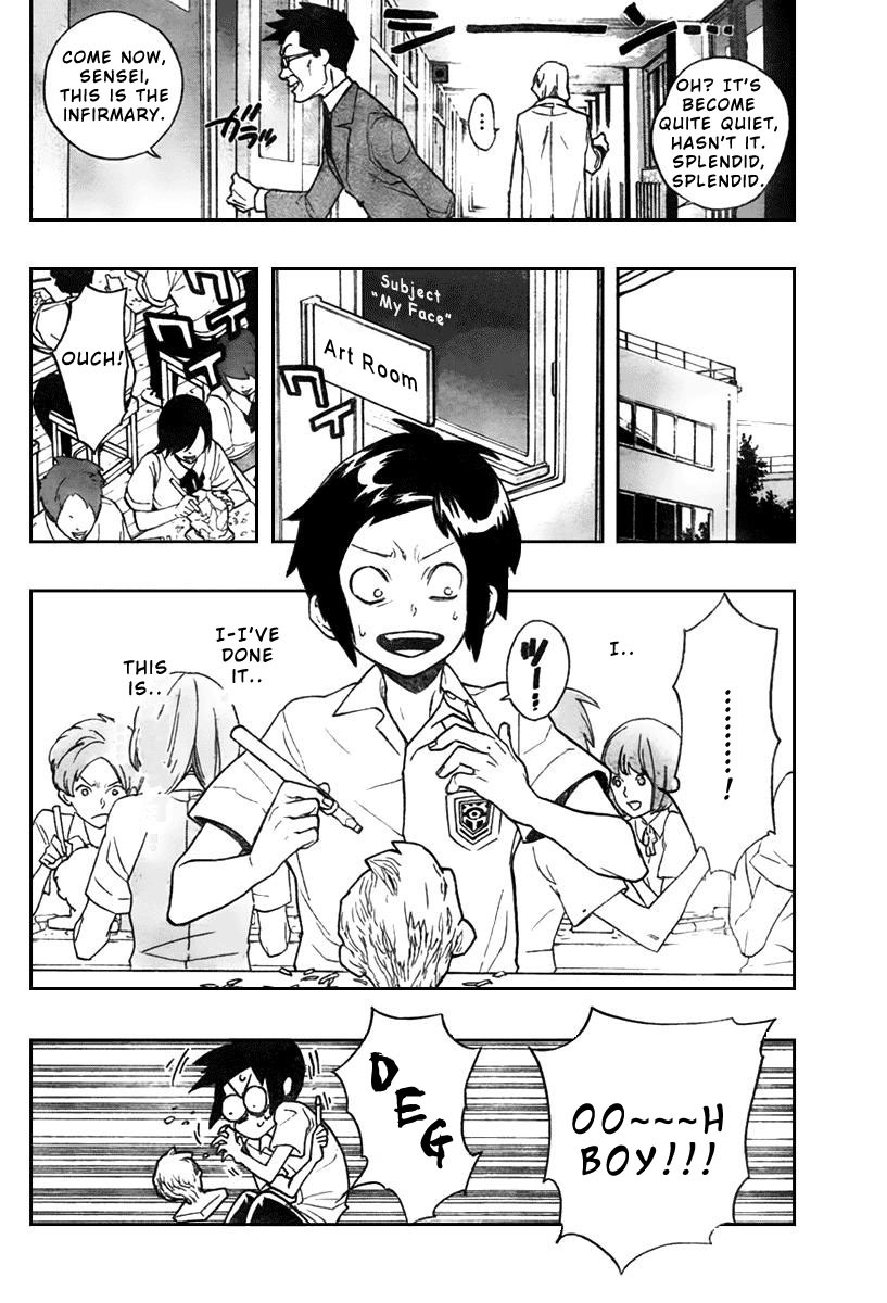 Hokenshitsu no Shinigami Chapter 1 page 5 - Chapter 1: The Rumored Hades Sensei