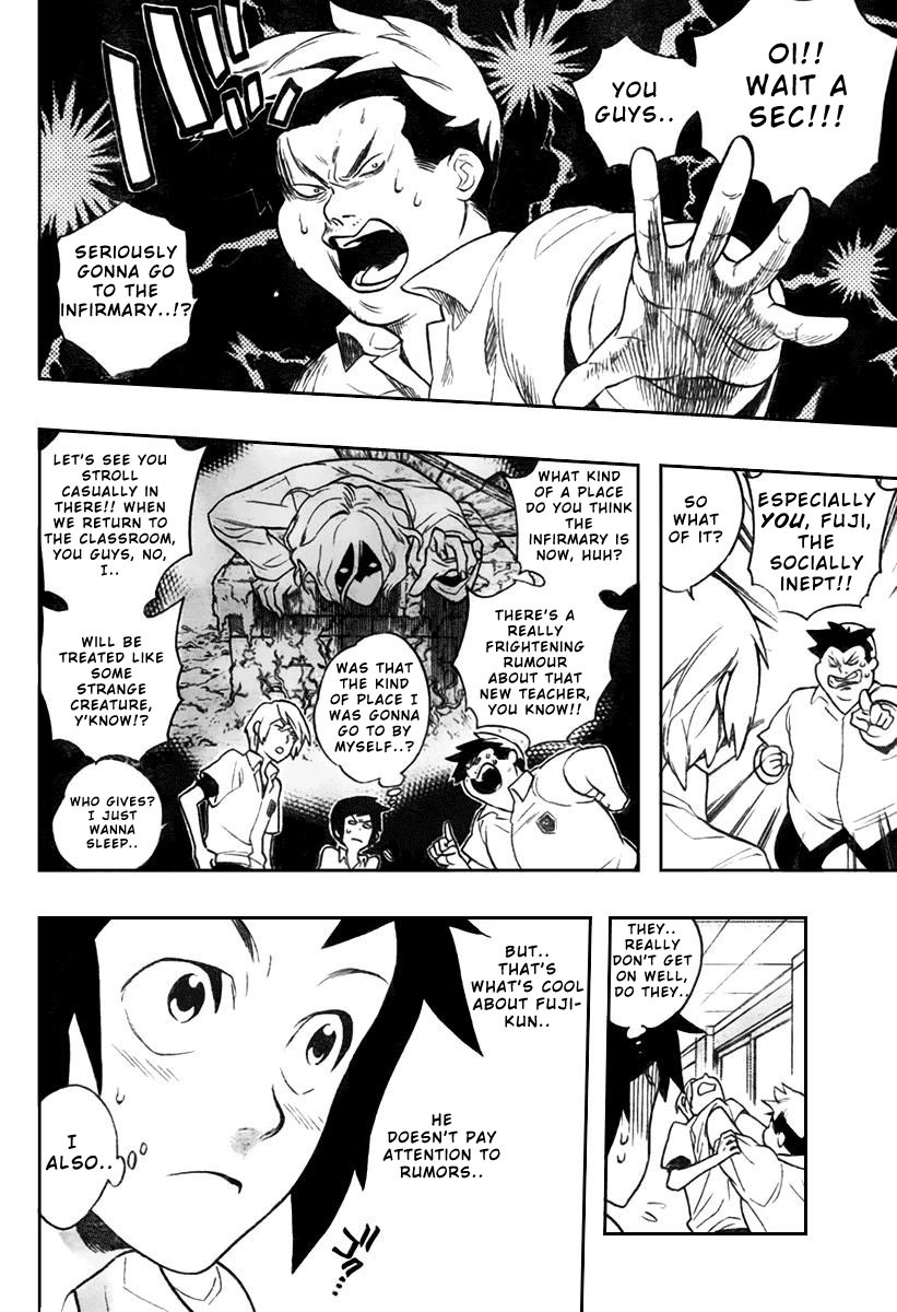 Hokenshitsu no Shinigami Chapter 1 page 9 - Chapter 1: The Rumored Hades Sensei