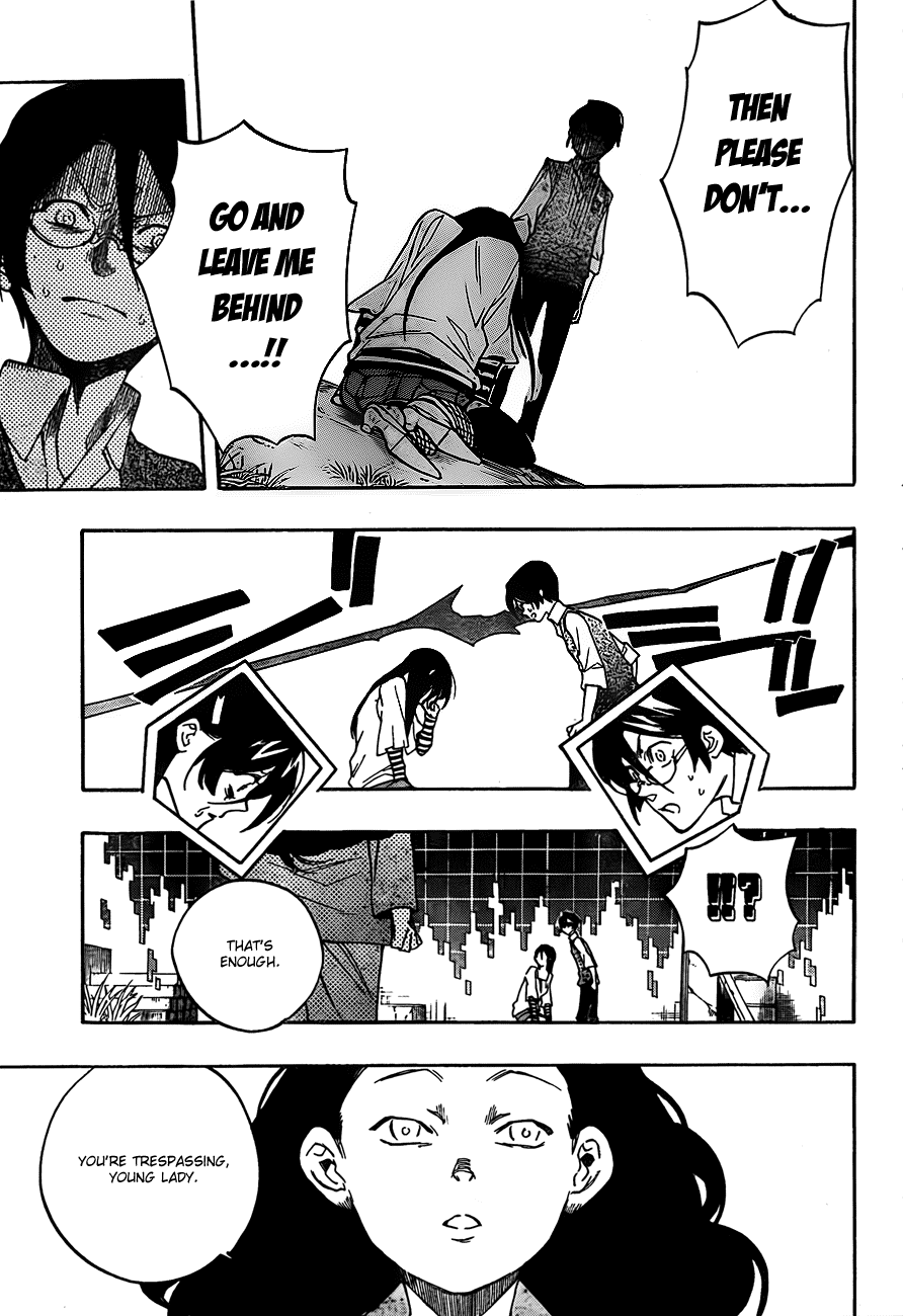 Hokenshitsu no Shinigami Chapter 13 page 13 - Chapter 13: Hoping