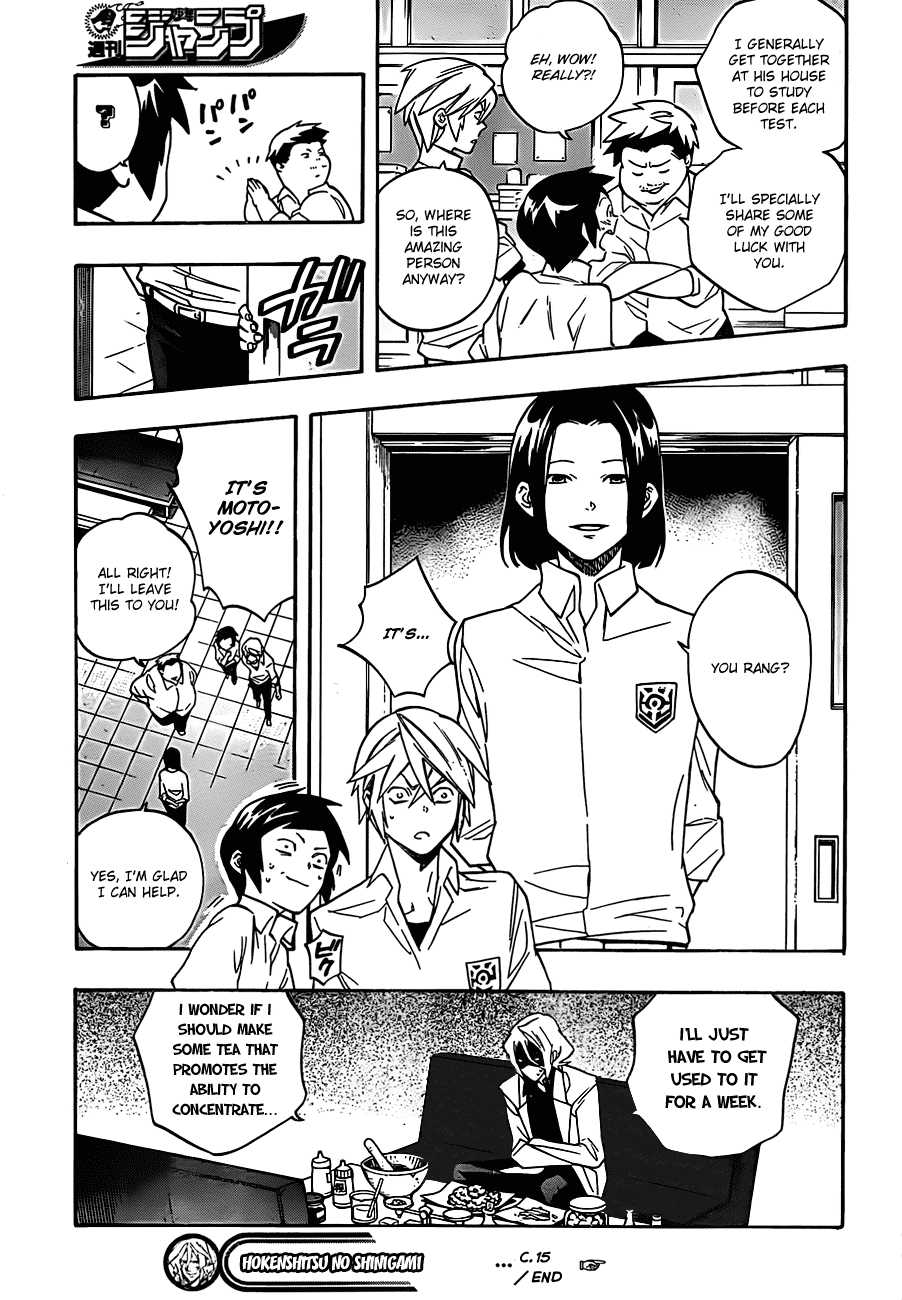 Hokenshitsu no Shinigami Chapter 15 page 20 - Chapter 15: The End Of The Dream