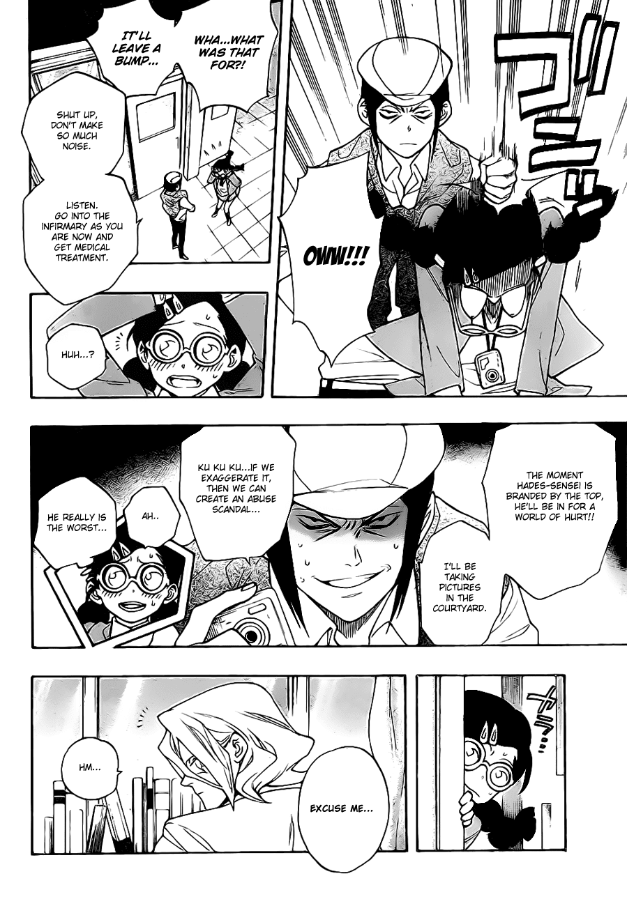 Hokenshitsu no Shinigami Chapter 17 page 8 - Chapter 17: The Infirmary VS The Newspaper Club
