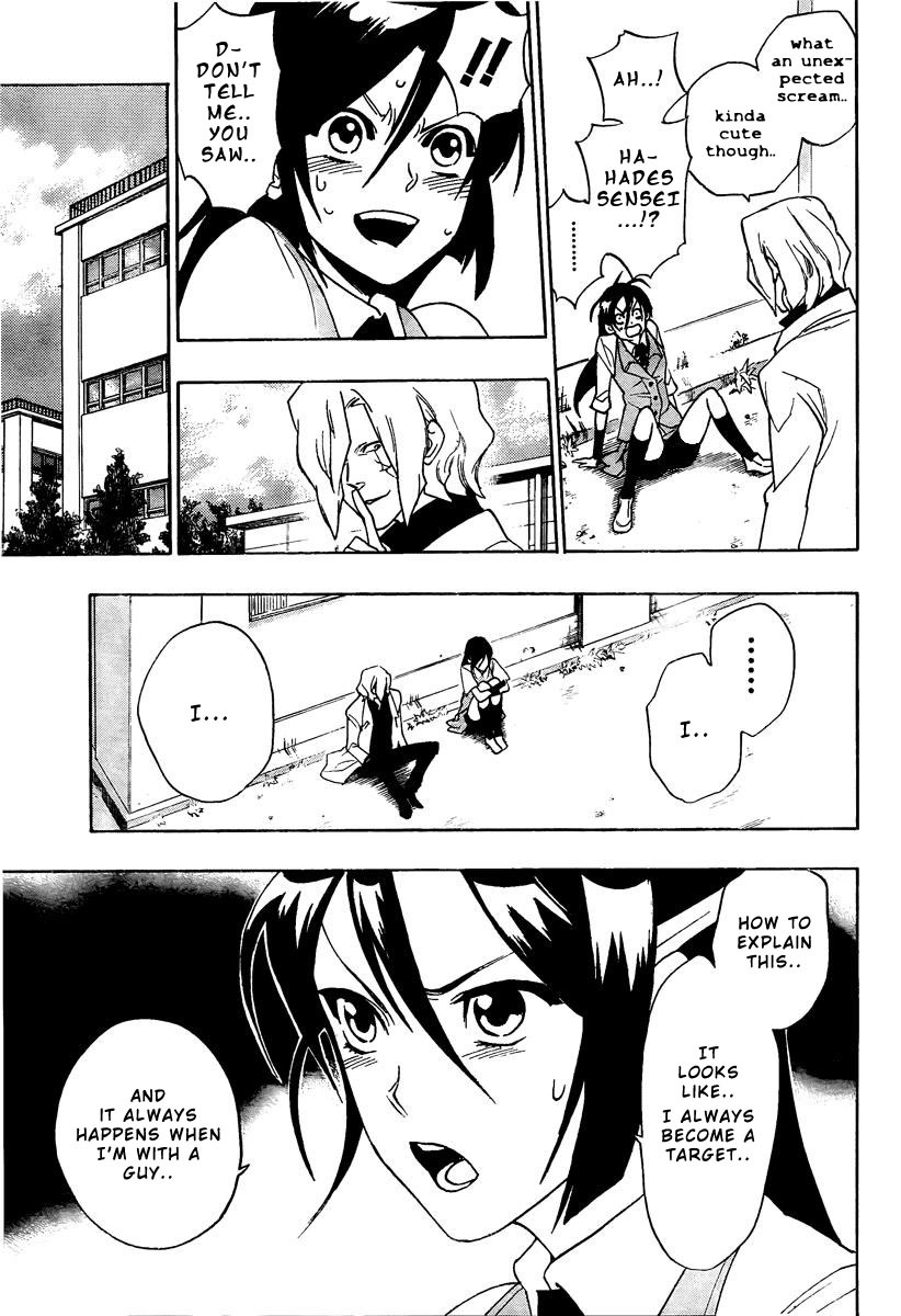 Hokenshitsu no Shinigami Chapter 2 page 13 - Chapter 2: The Melancholy Of Iron Hand Girl