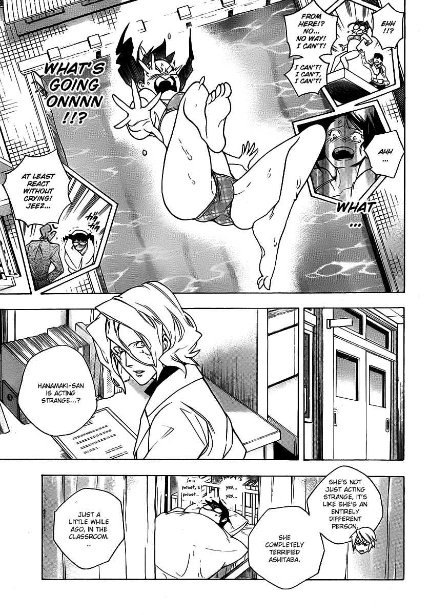 Hokenshitsu no Shinigami Chapter 22 page 9 - Chapter 22: Student For A Day
