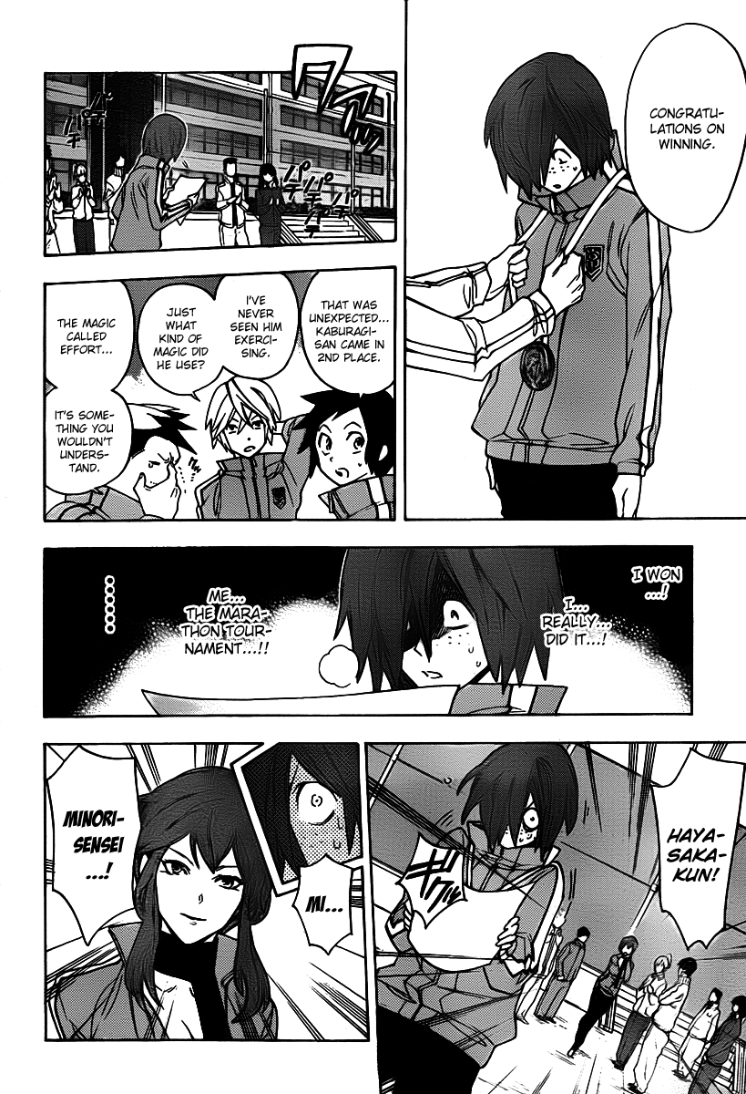 Hokenshitsu no Shinigami Chapter 23 page 14 - Chapter 23: Burning Up! The Marathon Tournament