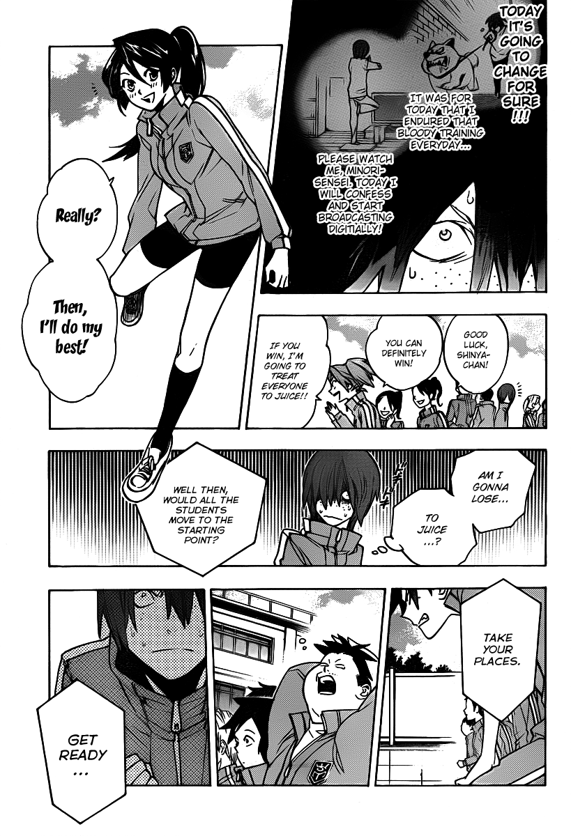 Hokenshitsu no Shinigami Chapter 23 page 5 - Chapter 23: Burning Up! The Marathon Tournament
